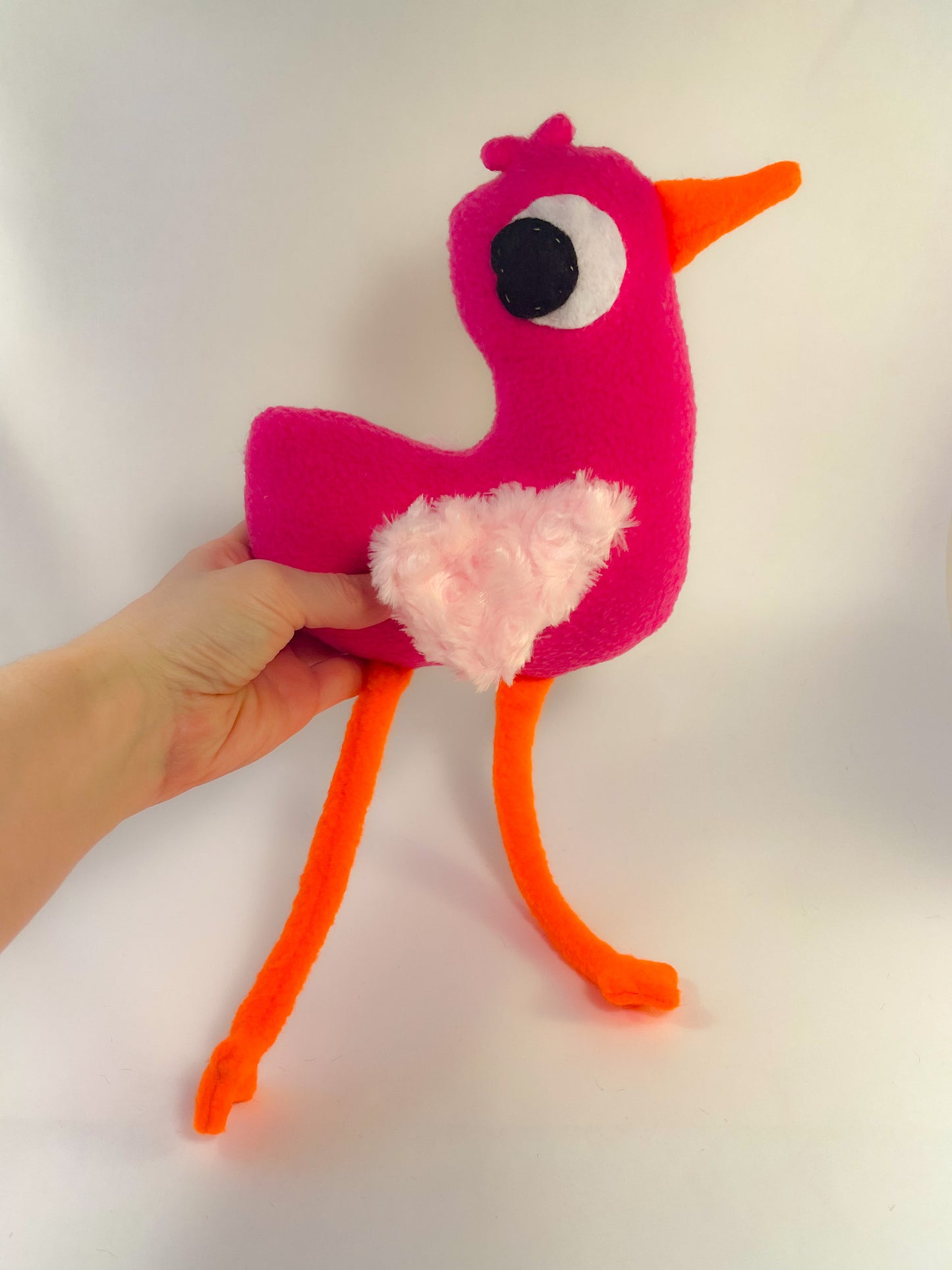 Flamingo #2  - Clunky Plush Collectible