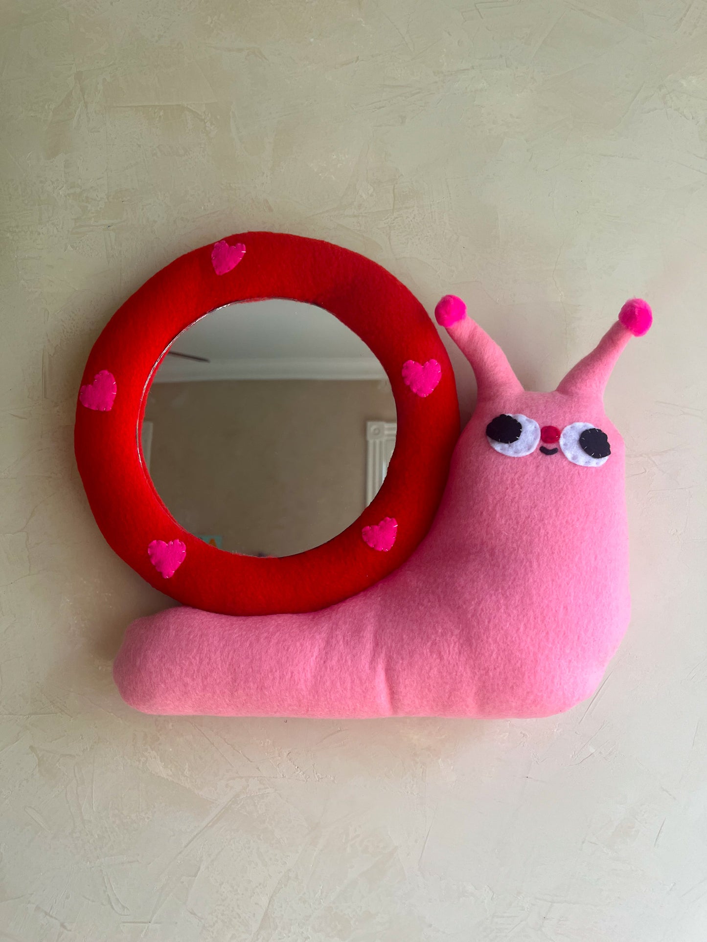 Love Snail • Clunky Picnic Plush Mirror