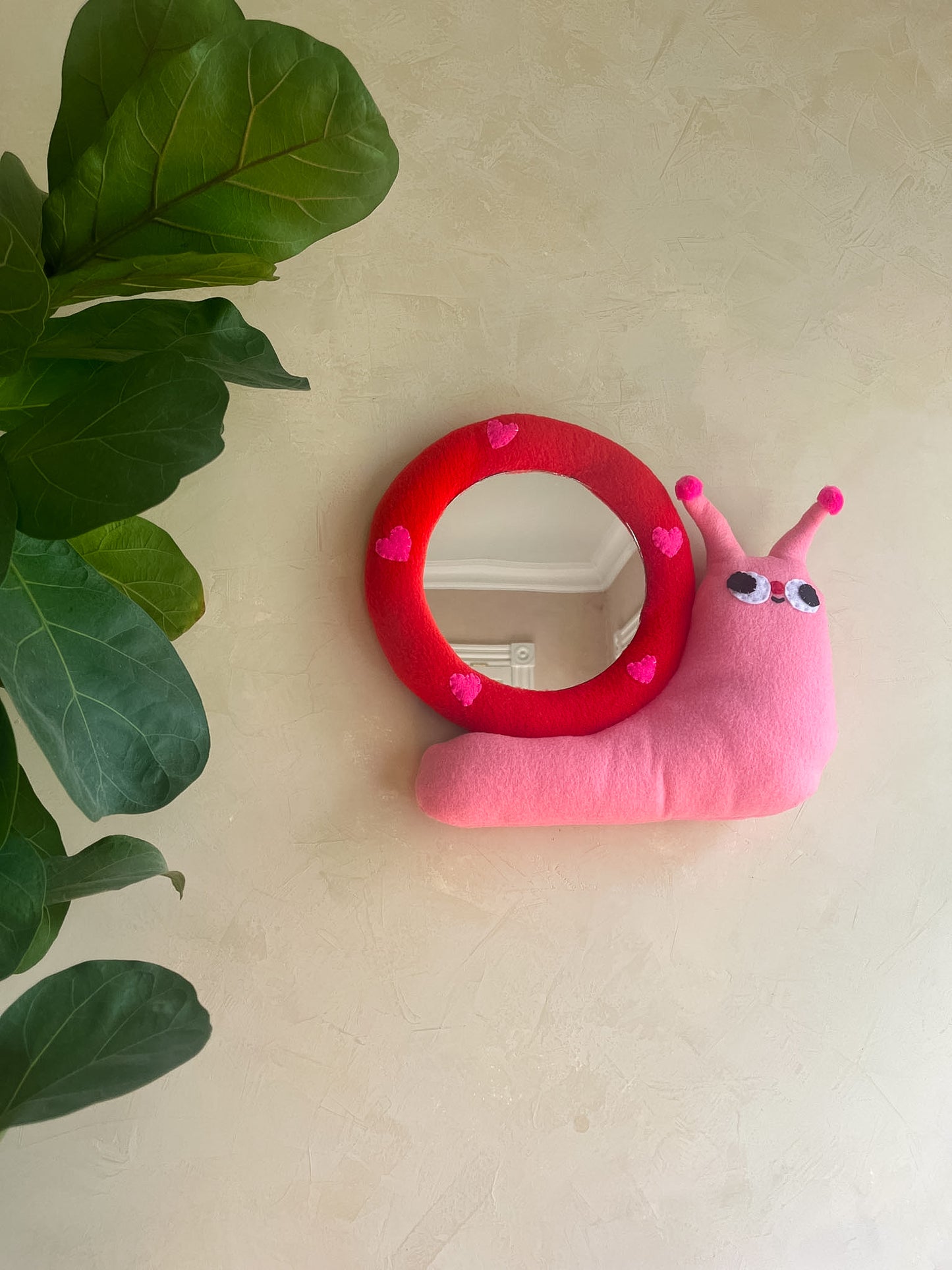 Love Snail • Clunky Picnic Plush Mirror