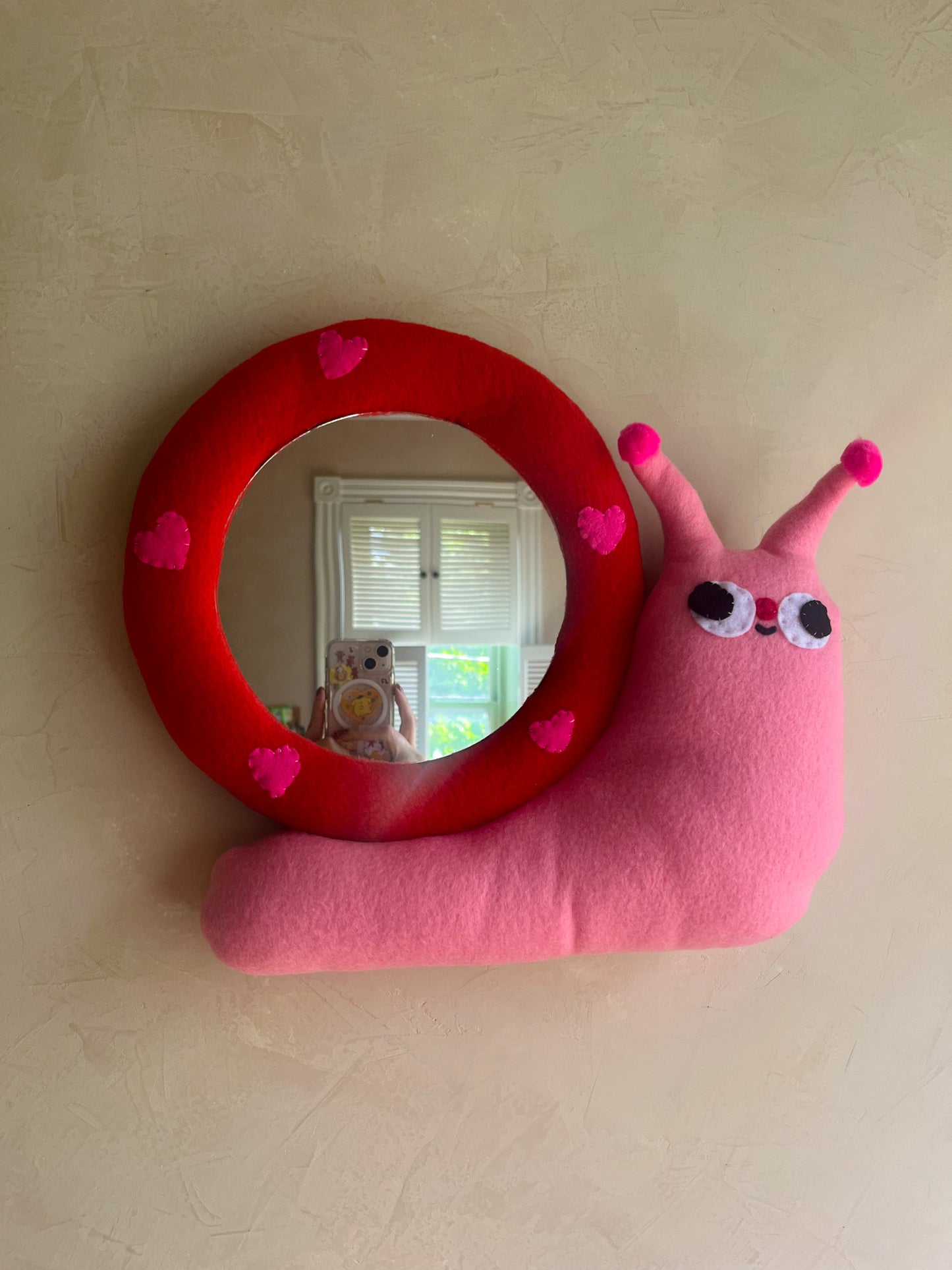 Love Snail • Clunky Picnic Plush Mirror