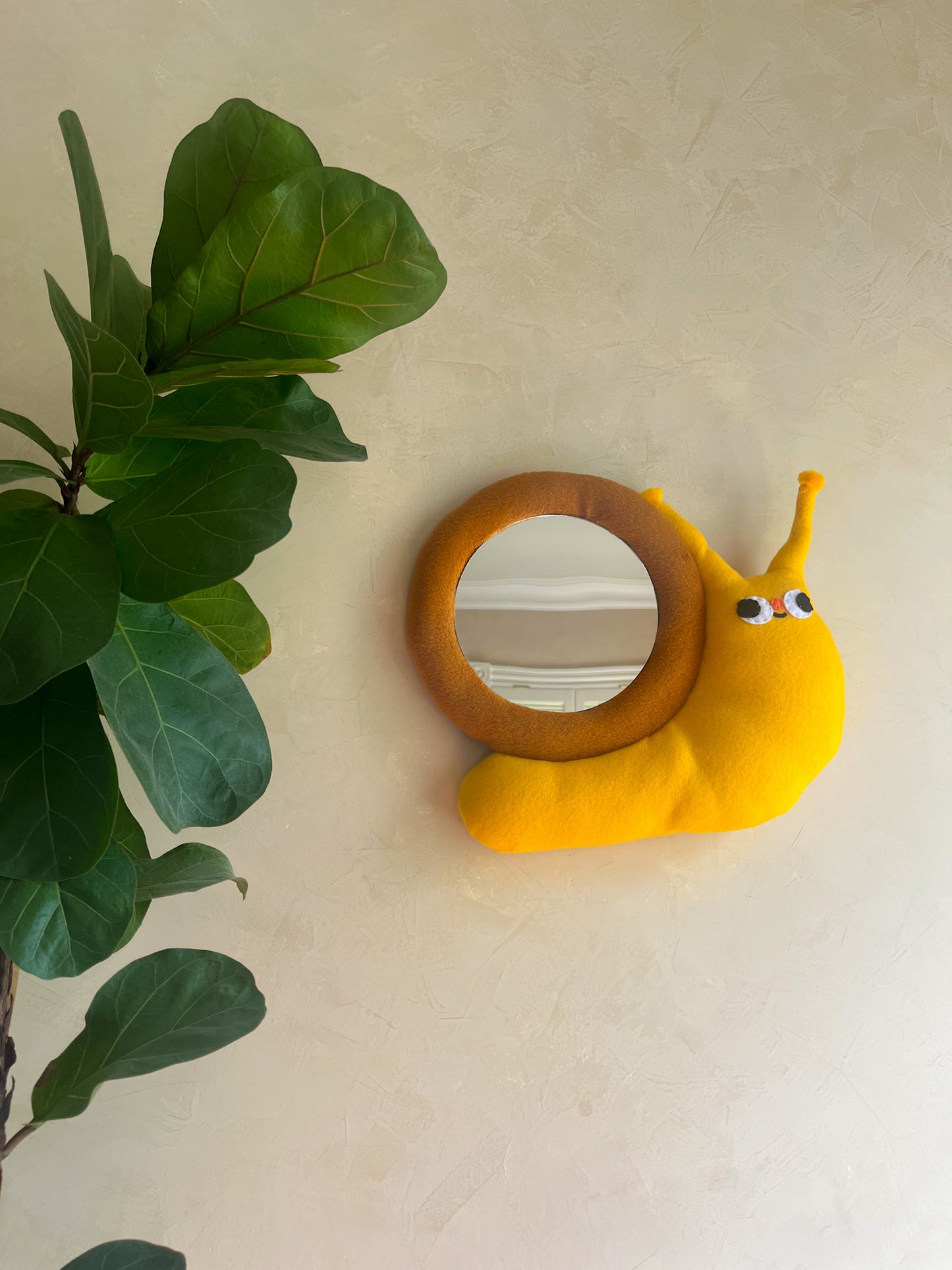 Normal Snail • Clunky Picnic Plush Mirror