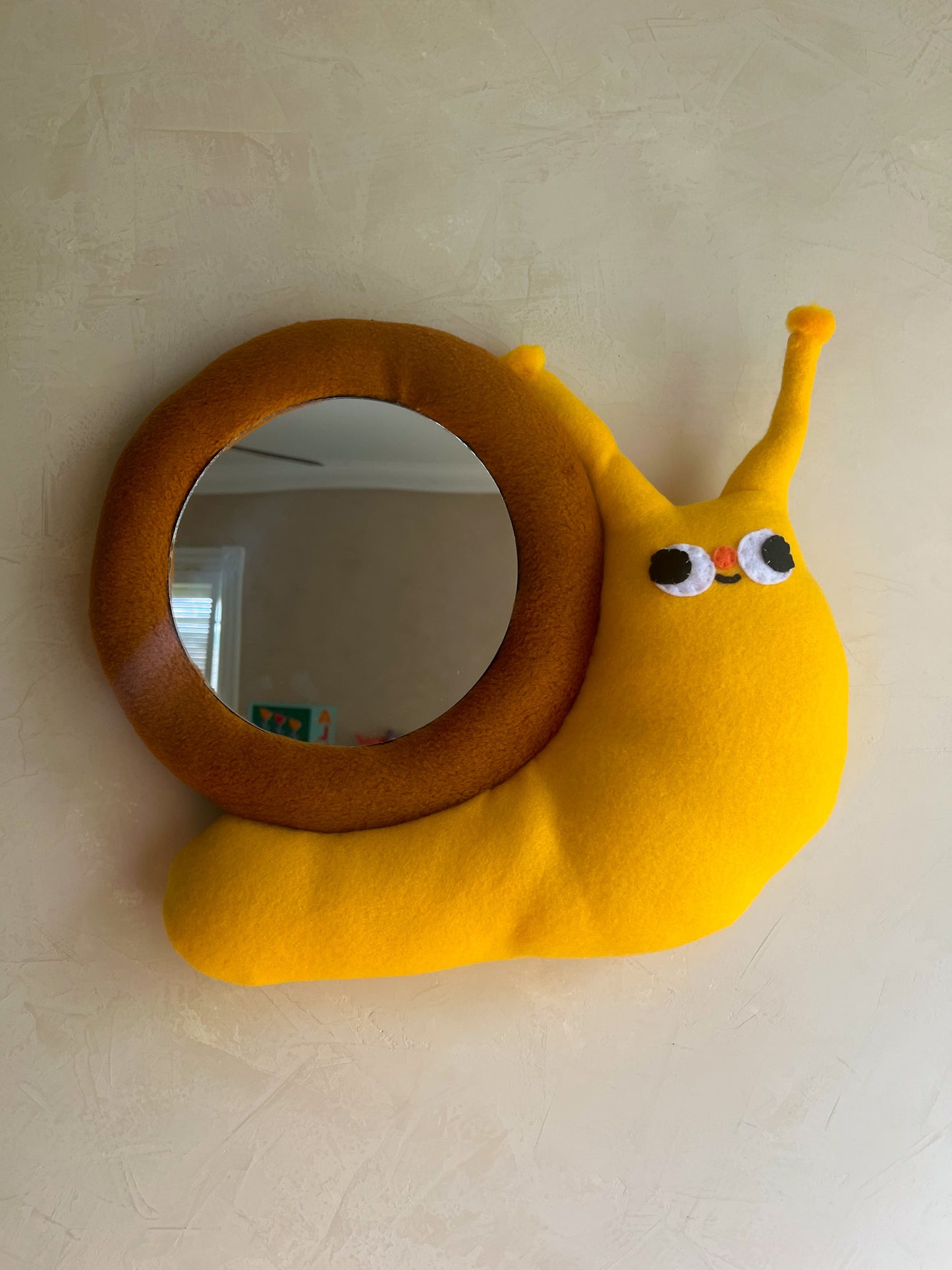 Normal Snail • Clunky Picnic Plush Mirror