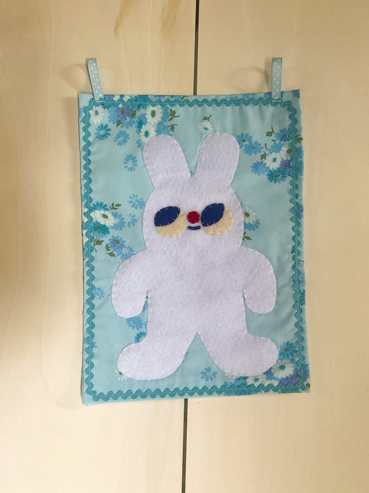 Follow the Clunky Bunny ~ Clunky Wall Hanging