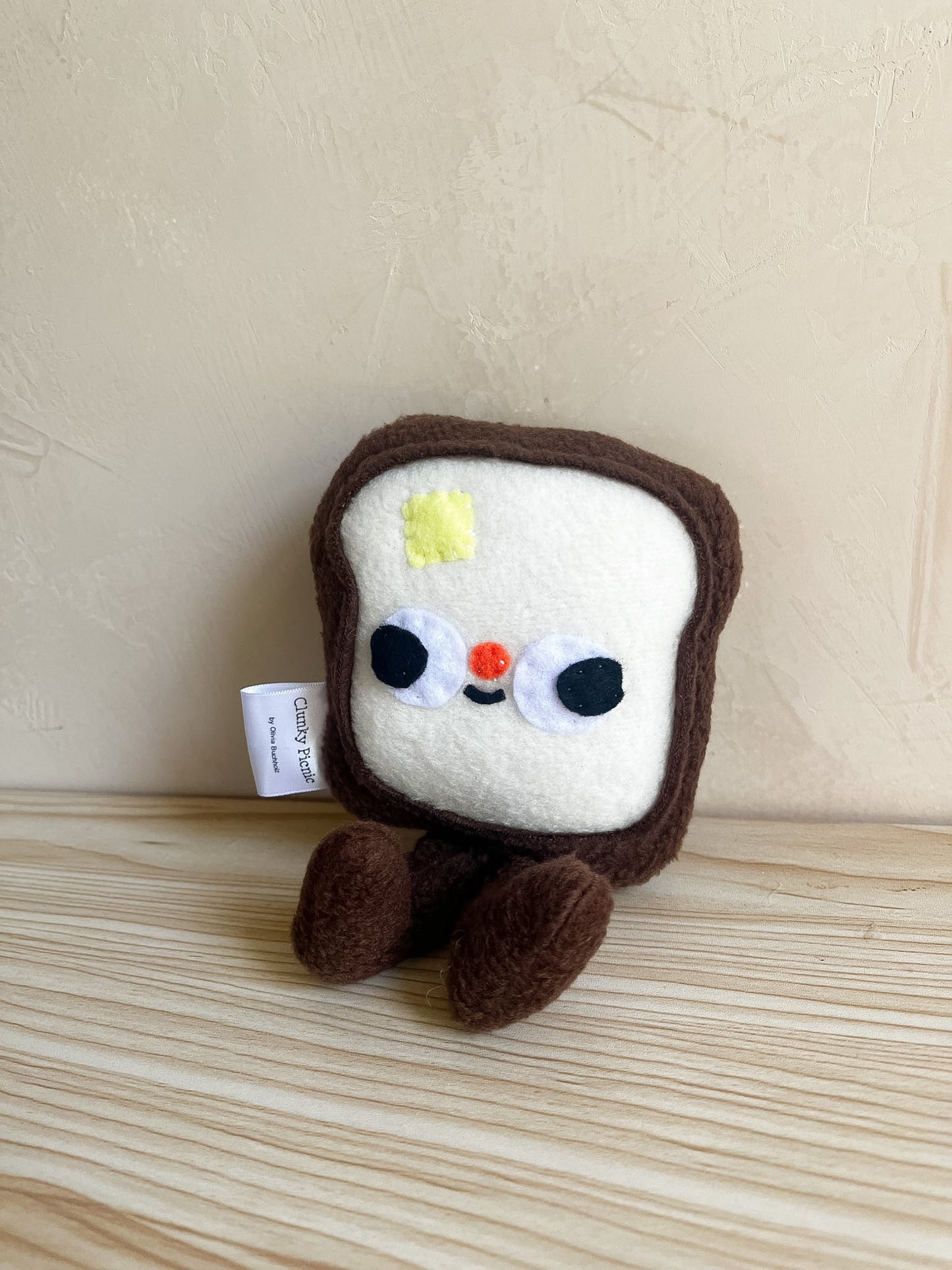 Little Butter Toast - Clunky Plush Collectible