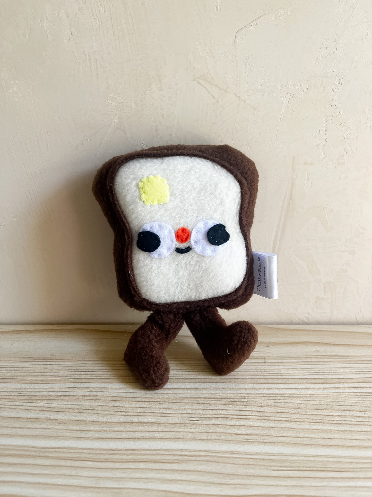 Little Butter Toast - Clunky Plush Collectible