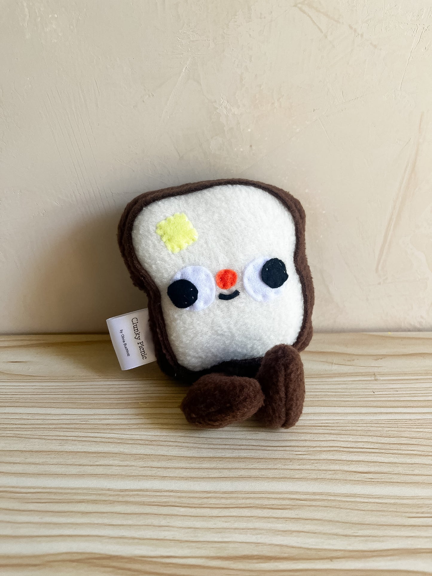 Little Butter Toast - Clunky Plush Collectible