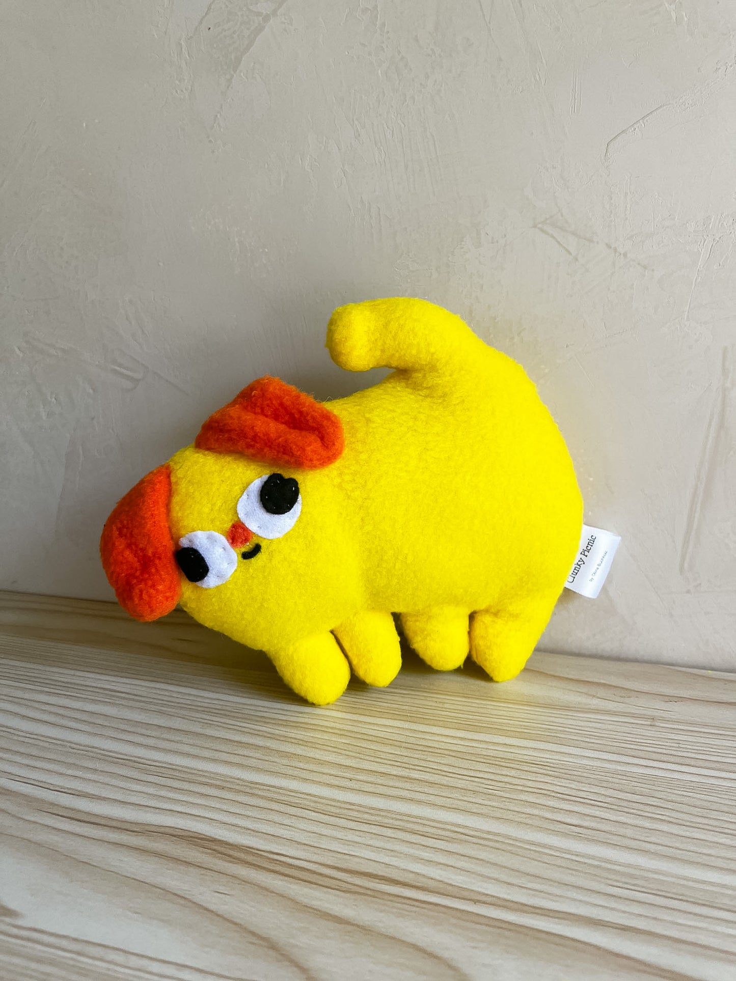 MAC & CHEESE Doggie - Clunky Plush Collectible