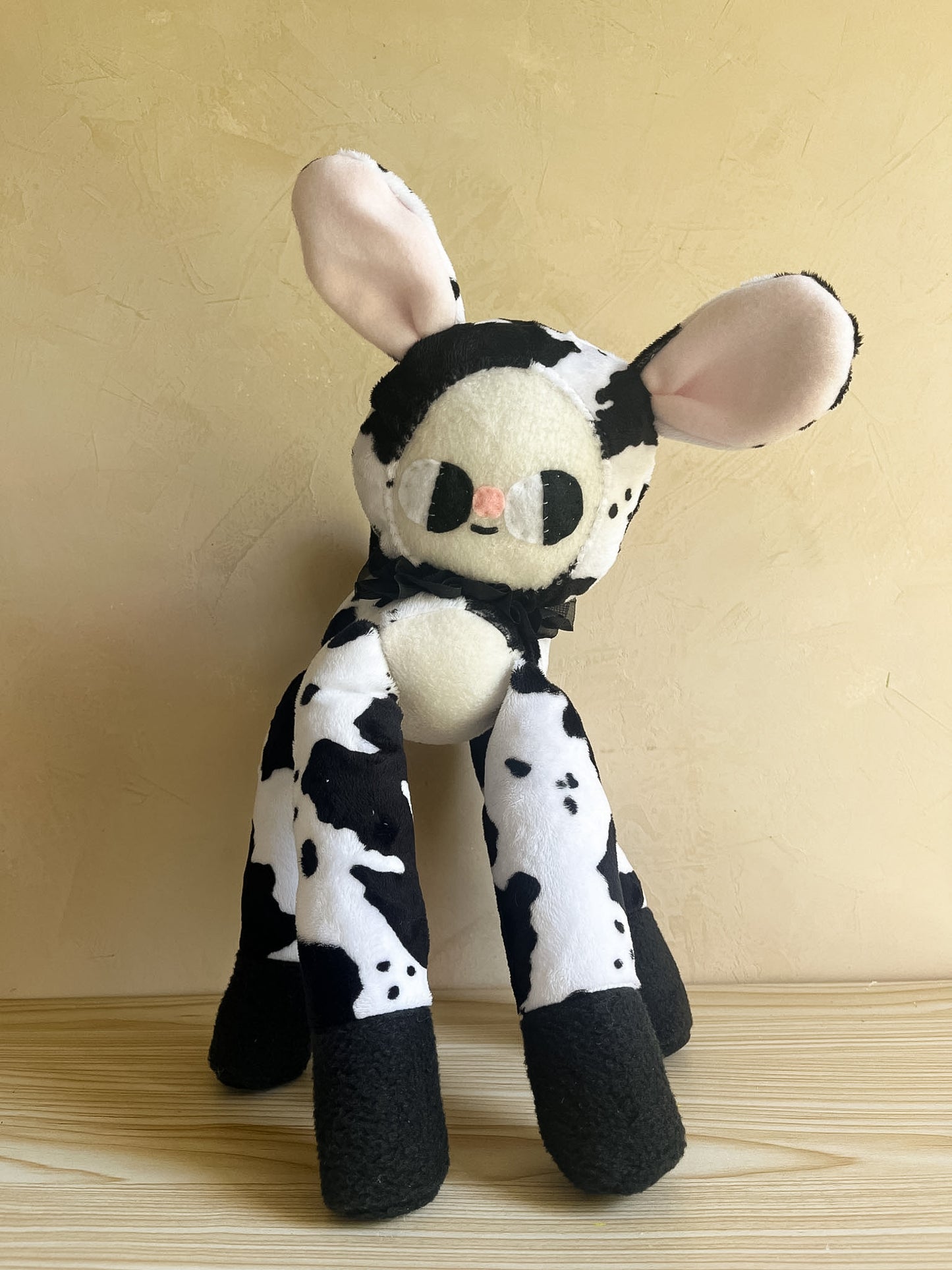 #6 Leggy Cow - Clunky Plushie