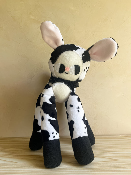 #6 Leggy Cow - Clunky Plushie