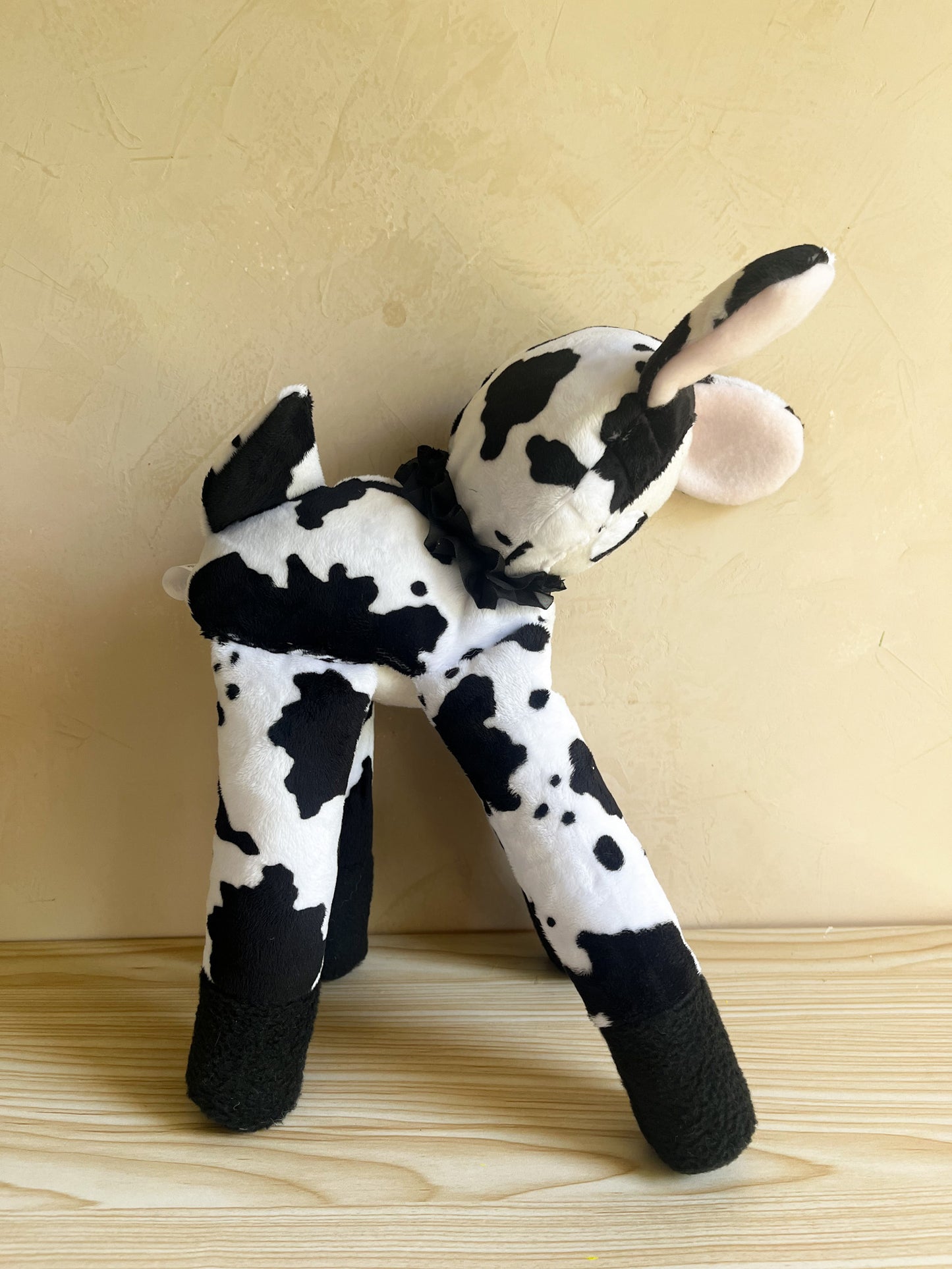 #6 Leggy Cow - Clunky Plushie
