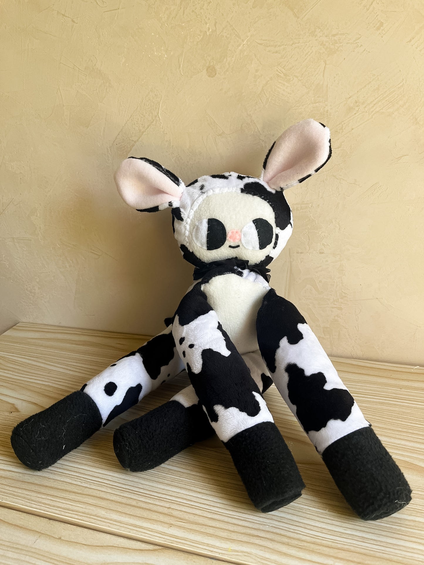 #5 Leggy Cow - Clunky Plushie