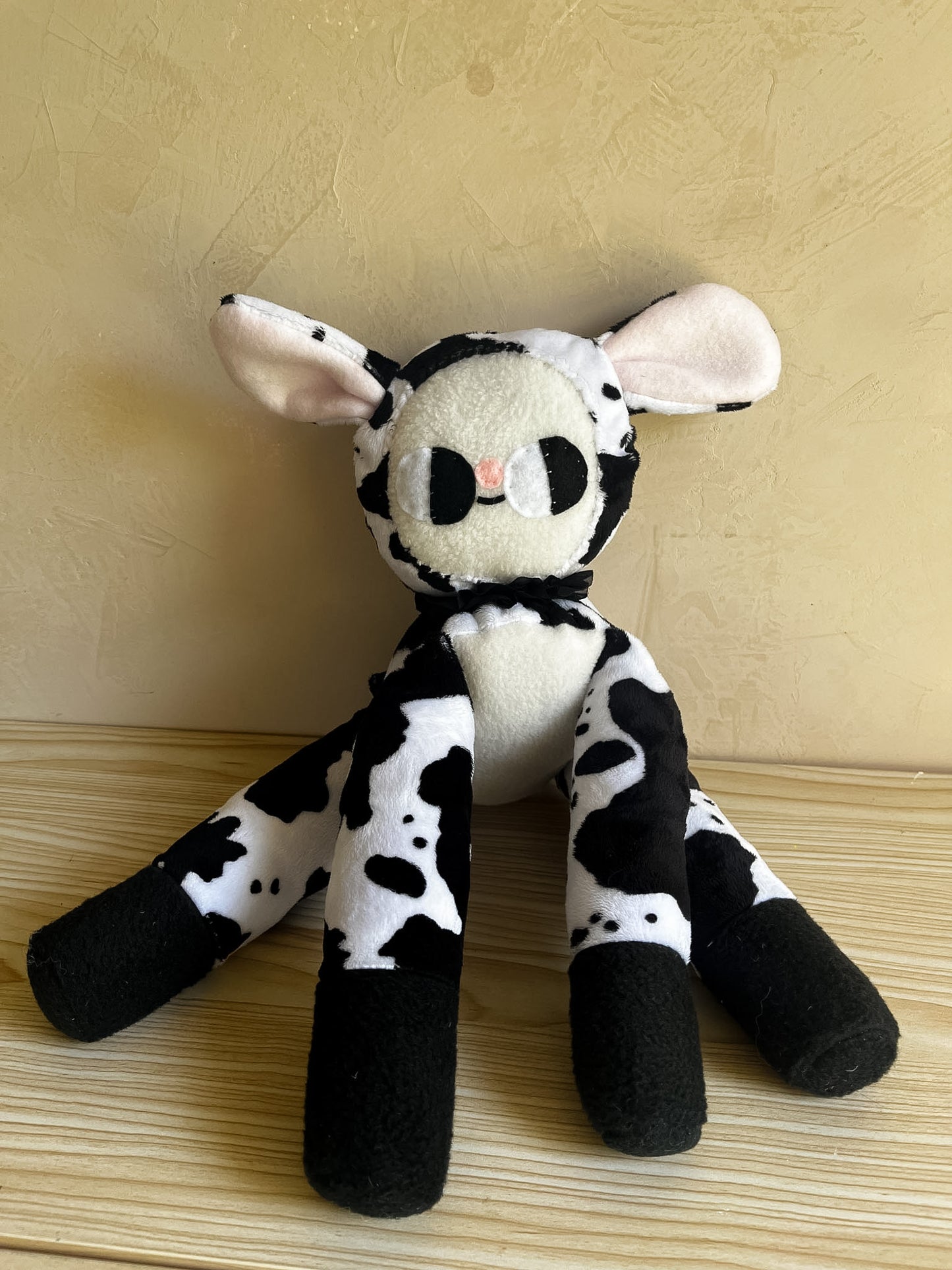 #4 Leggy Cow - Clunky Plushie