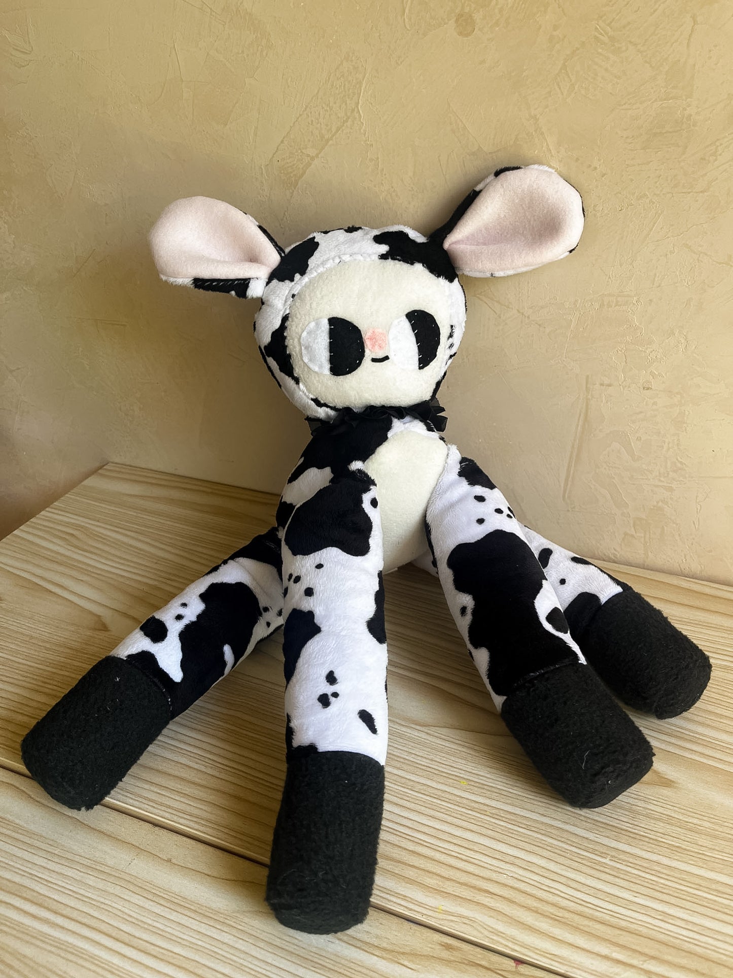 #3 Leggy Cow - Clunky Plushie