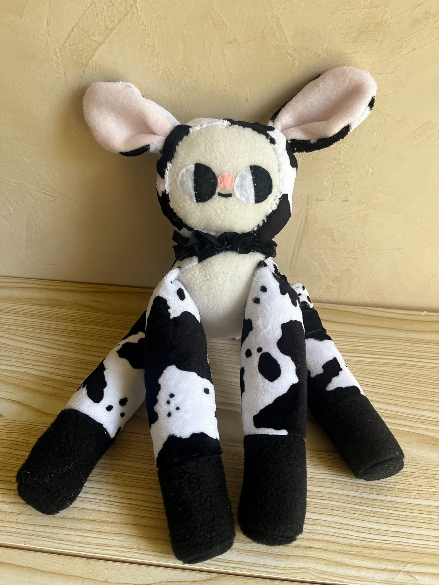 #1 Leggy Cow - Clunky Plushie