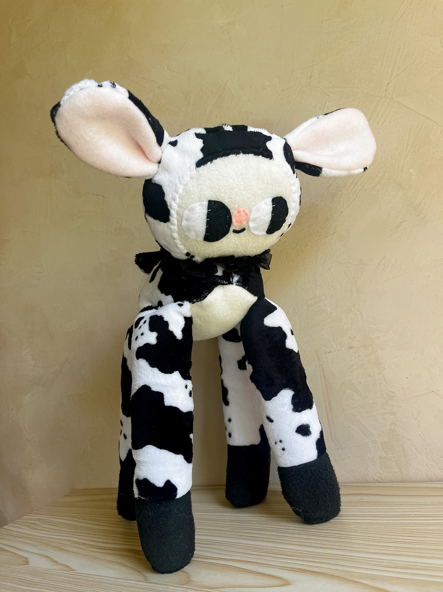#2 Leggy Cow - Clunky Plushie