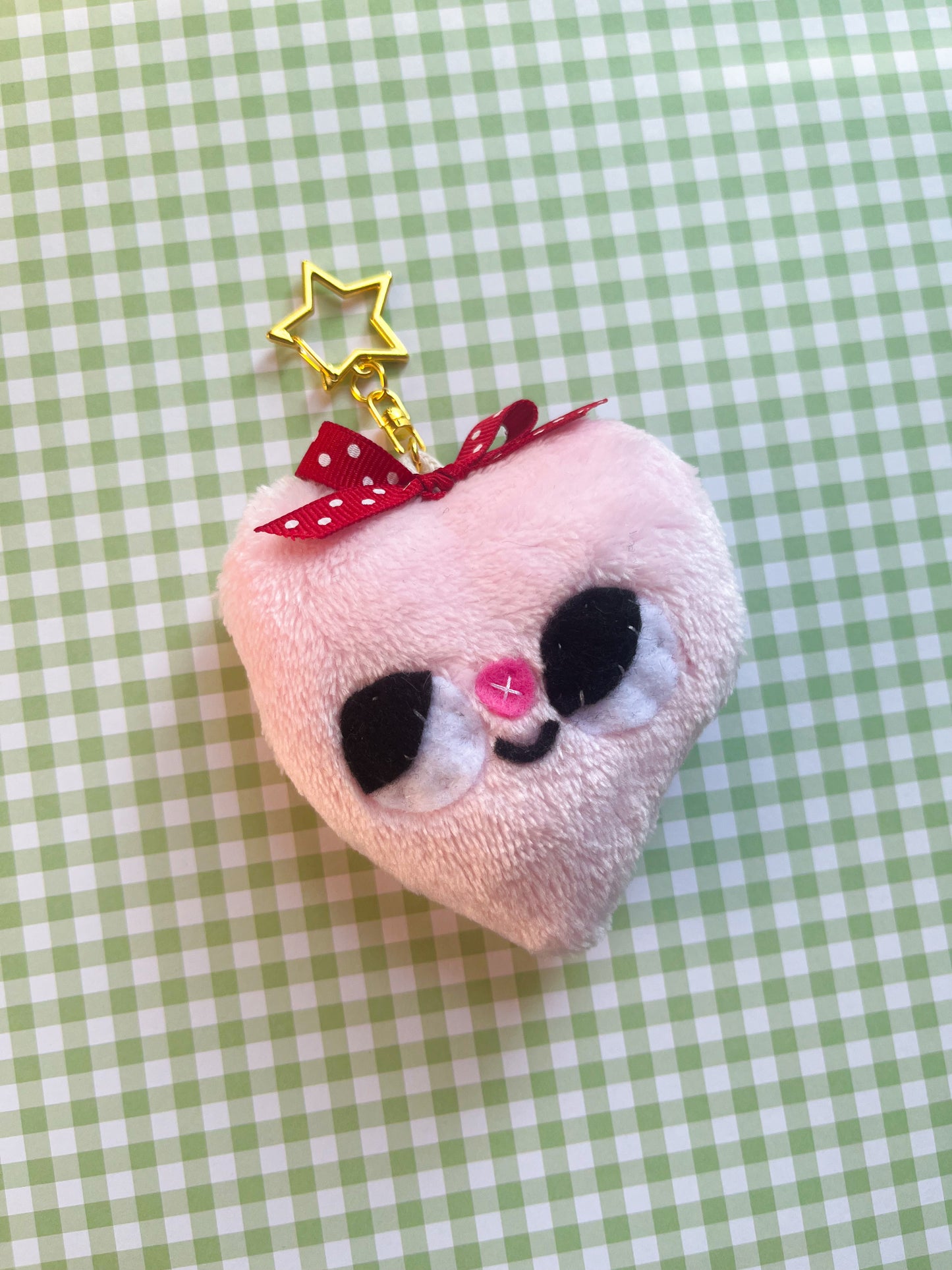 Pure Heart #4 - Clunky Plush Keychain