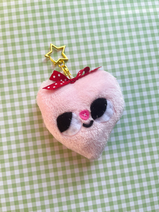 Pure Heart #4 - Clunky Plush Keychain
