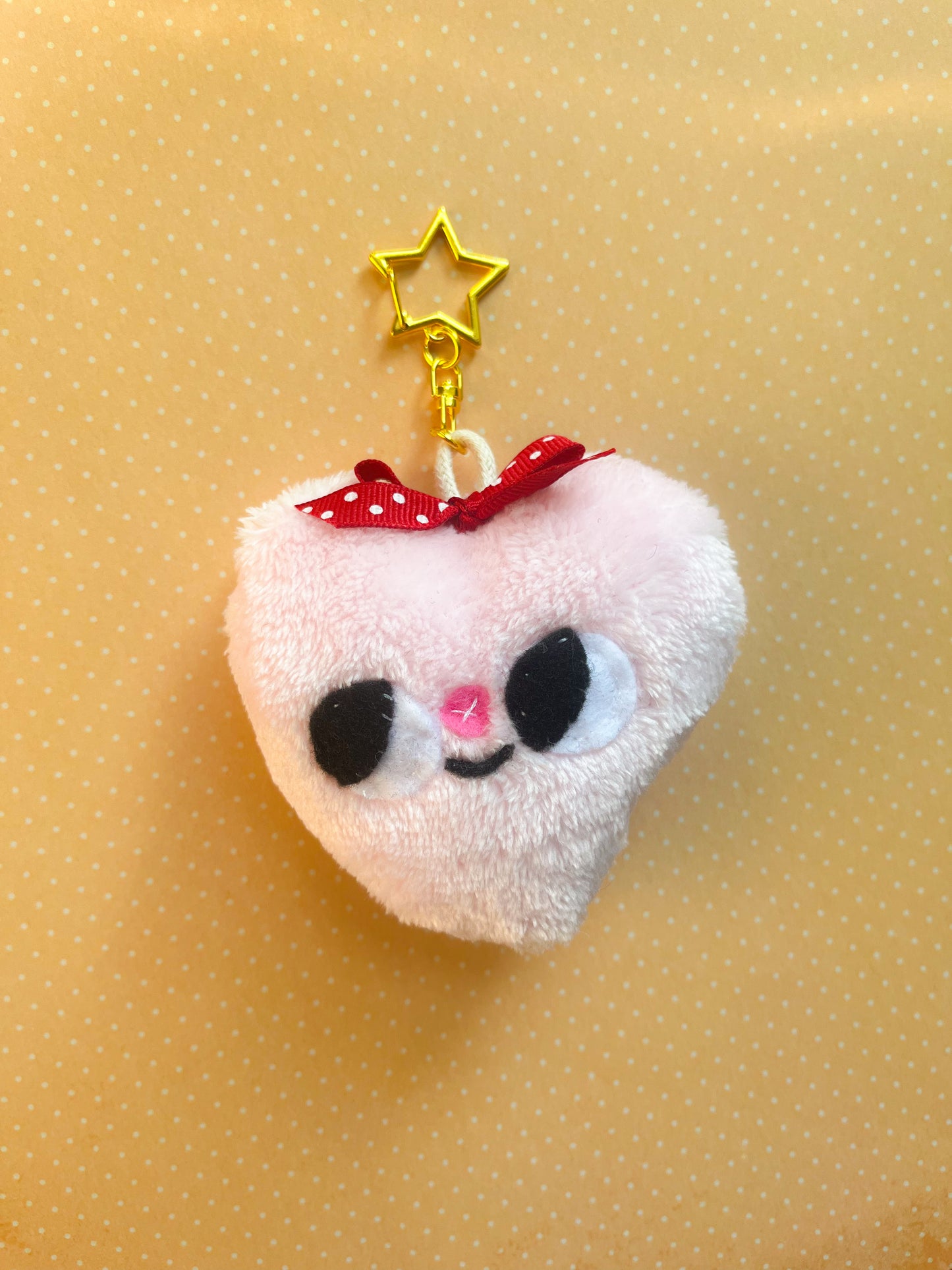 Pure Heart #2 - Clunky Plush Keychain