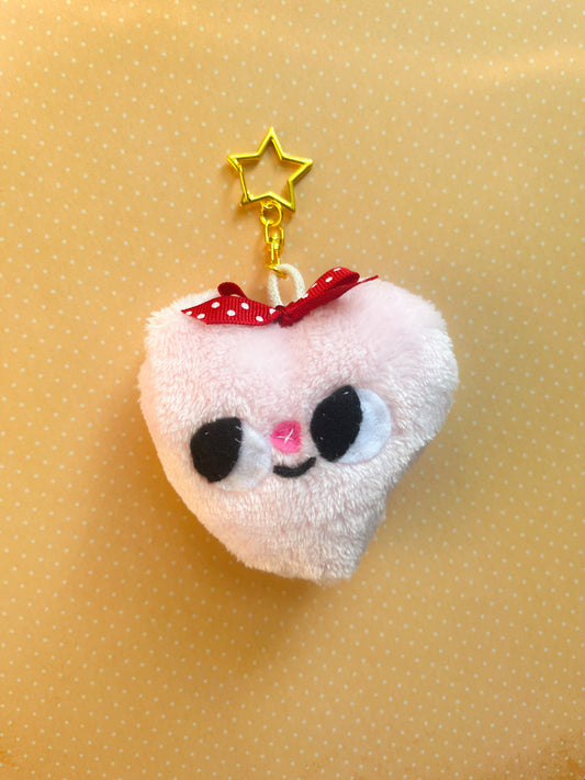 Pure Heart #2 - Clunky Plush Keychain