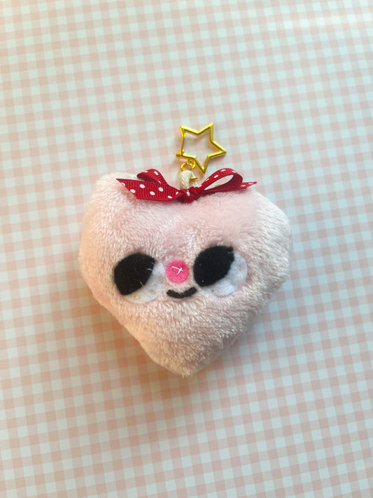Pure Heart #1 - Clunky Plush Keychain