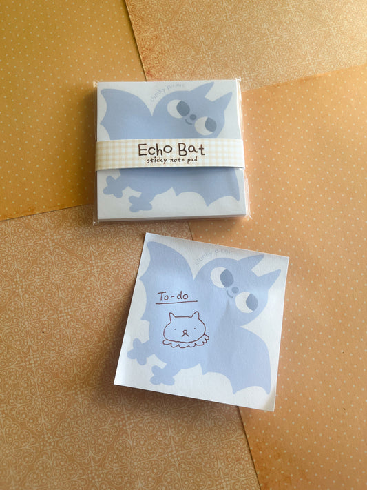 Echo Bat Sticky Notes
