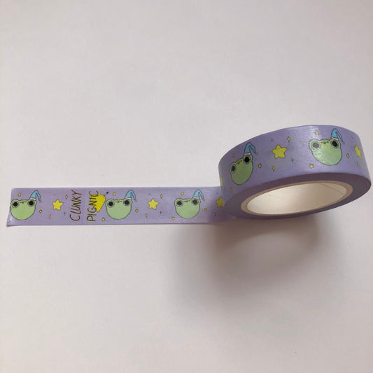 Frog Sleepover Washi Tape