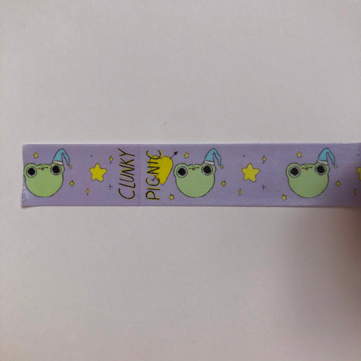 Frog Sleepover Washi Tape