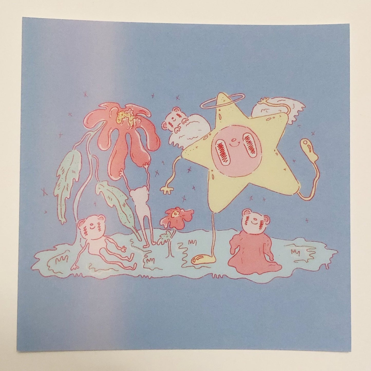 Star Bear Island Art Print